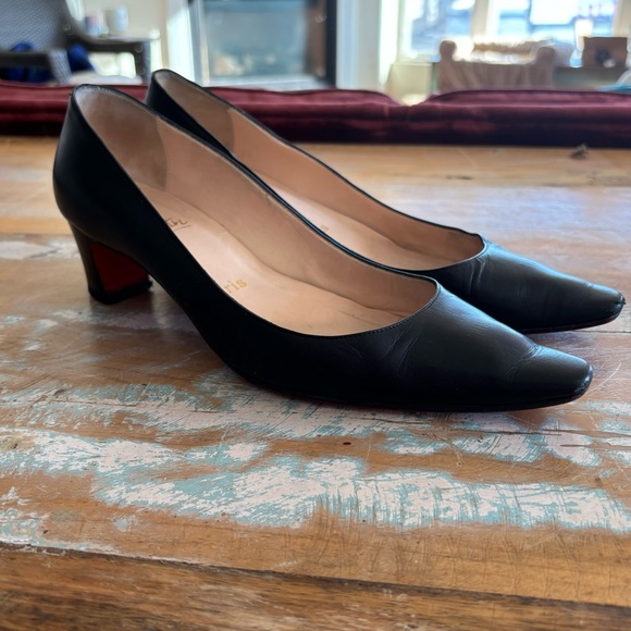 Vintage Christian Louboutin Block Heel Pumps - Picture 16 of 16